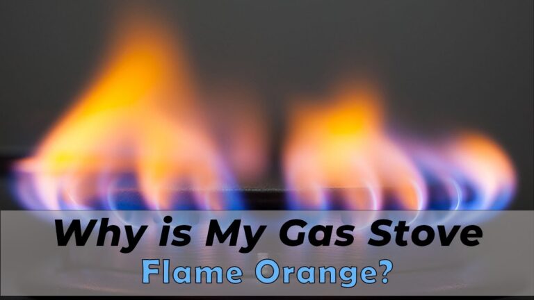 Gas Stove Orange Flame: Understanding Gas Flame Colors